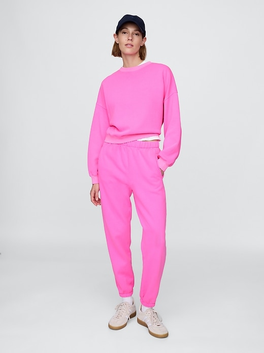 Image number 1 showing, High Rise VintageSoft Boyfriend Joggers