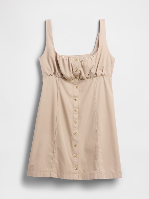 Image number 6 showing, Twill Mini Shirtdress