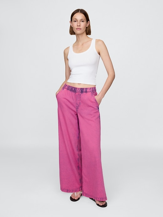 Image number 1 showing, Mid Rise UltraSoft Easy Baggy Jeans