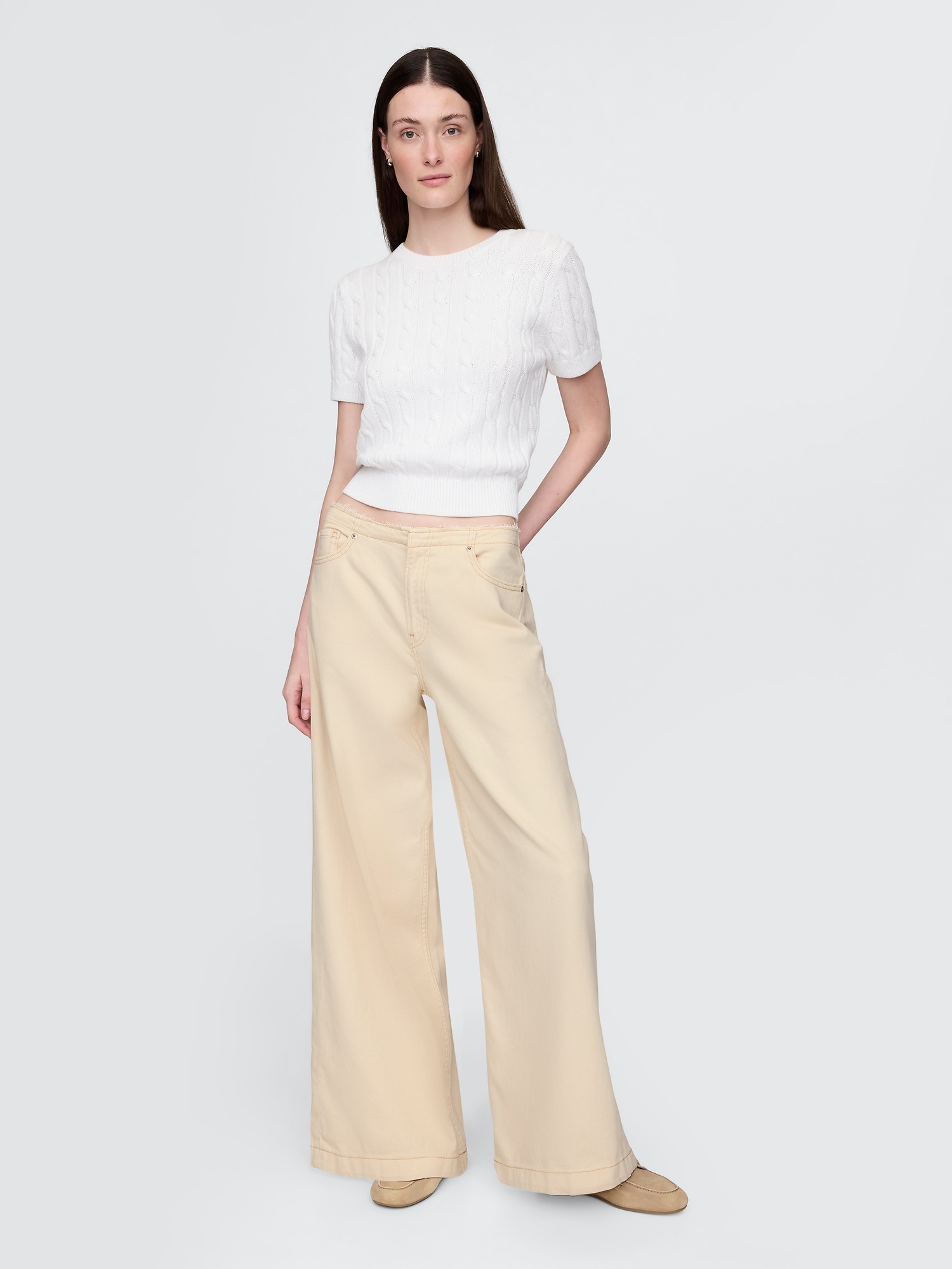 Женские джинсы Gap Mid Rise UltraSoft Baggy Jeans