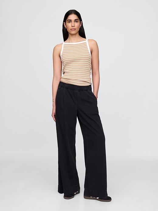 Image number 1 showing, Mid Rise UltraSoft Easy Baggy Jeans