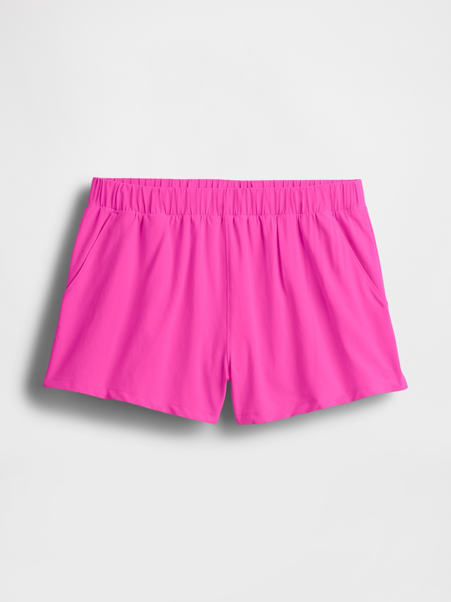 Gap Fit Mid Rise Running Shorts In Phoebe Pink