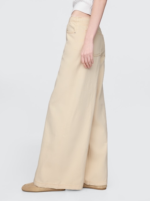 Image number 3 showing, Mid Rise UltraSoft Baggy Jeans