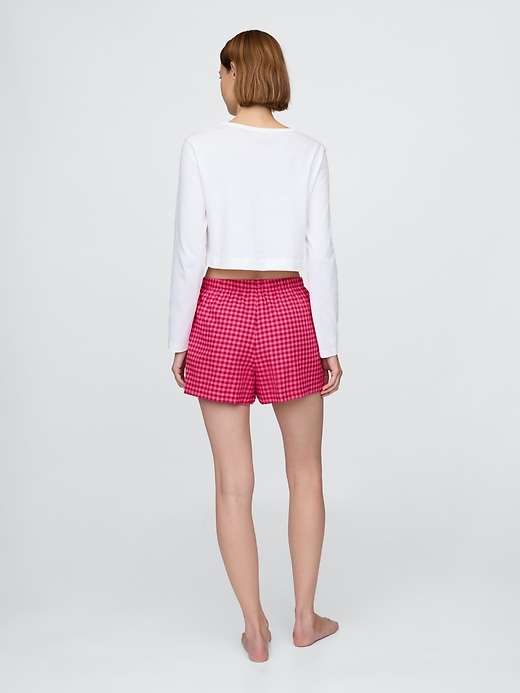 Image number 3 showing, Flannel PJ Boxer Shorts