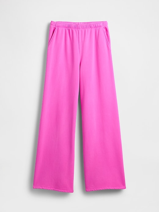 Image number 5 showing, VintageSoft Baggy Wide-Leg Sweatpants
