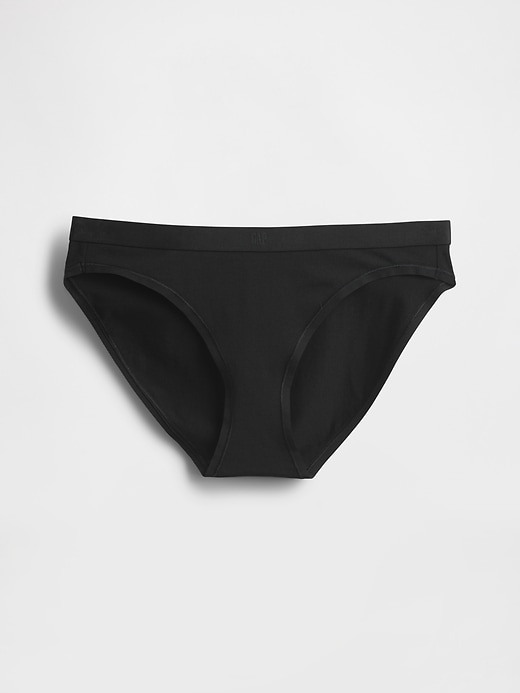 Image number 3 showing, Organic Stretch Cotton Logo Bikini