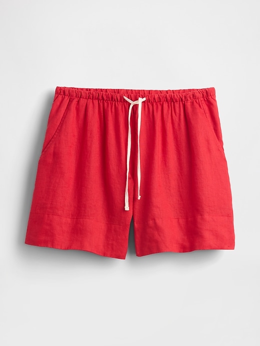 Image number 5 showing, 100% Linen Easy Shorts