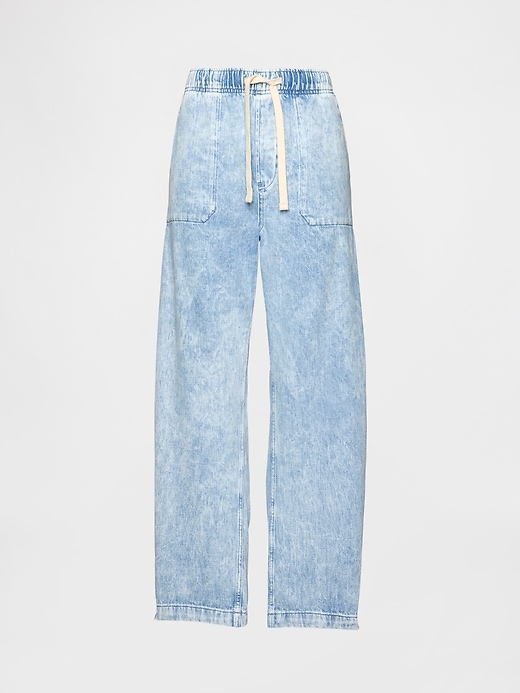 Image number 8 showing, High Rise Easy Barrel Jeans