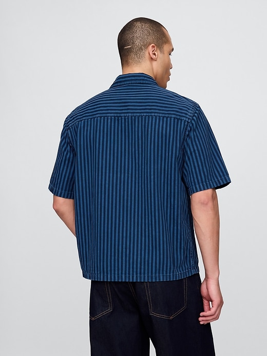 Image number 3 showing, Denim Stripe Shirt