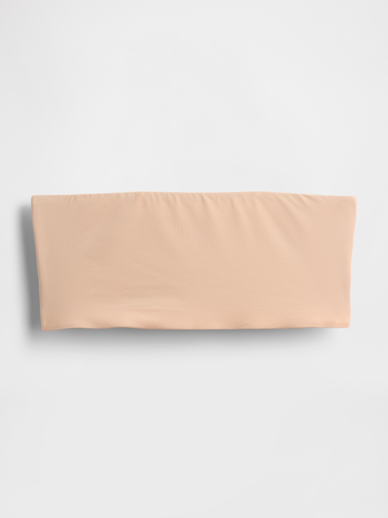 Gap Secondskin Bandeau Bralette In Brush Beige