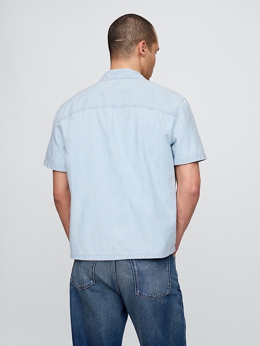 Image number 3 showing, Relaxed Denim Shirt
