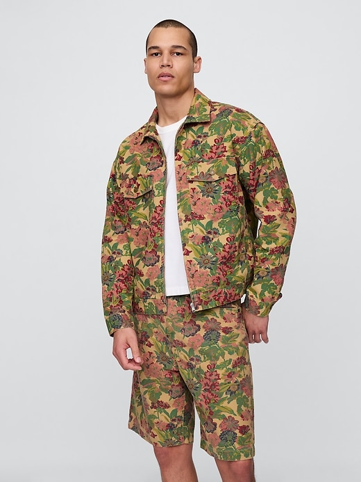 Image number 1 showing, Canvas Utility Jacket