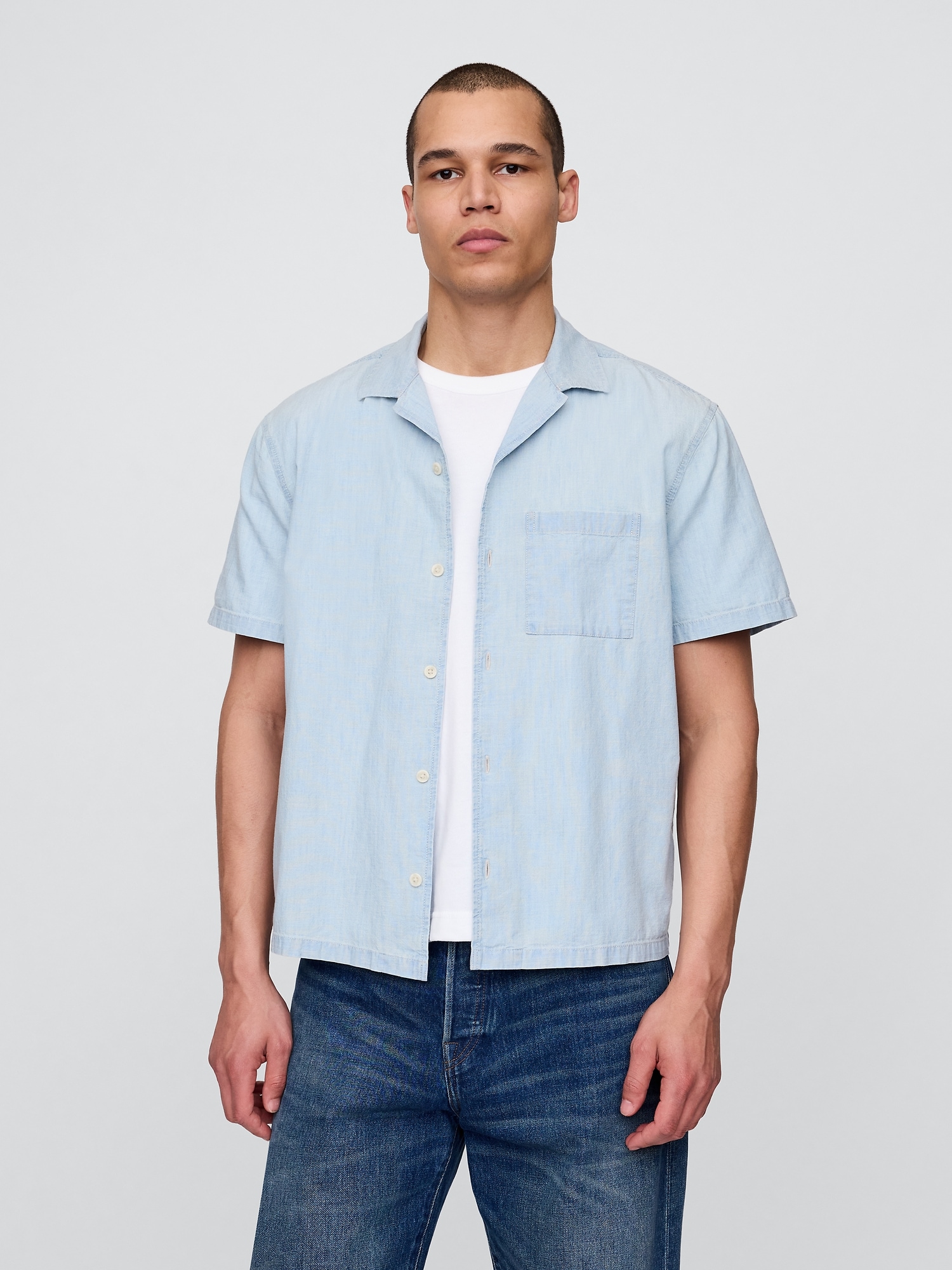 Relaxed Denim Shirt