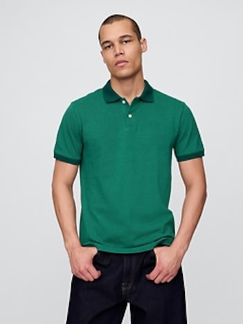 Pique Polo Shirt
