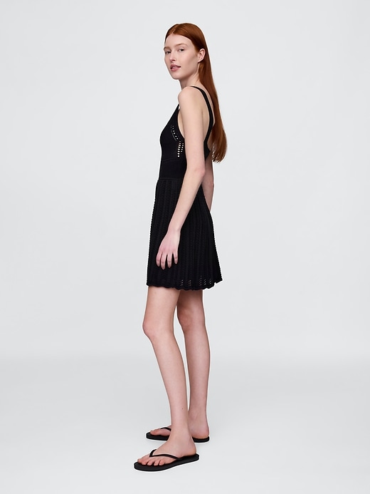 Image number 3 showing, Crochet Mini Dress
