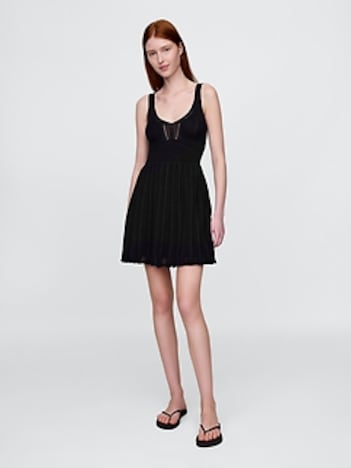 Crochet Mini Dress