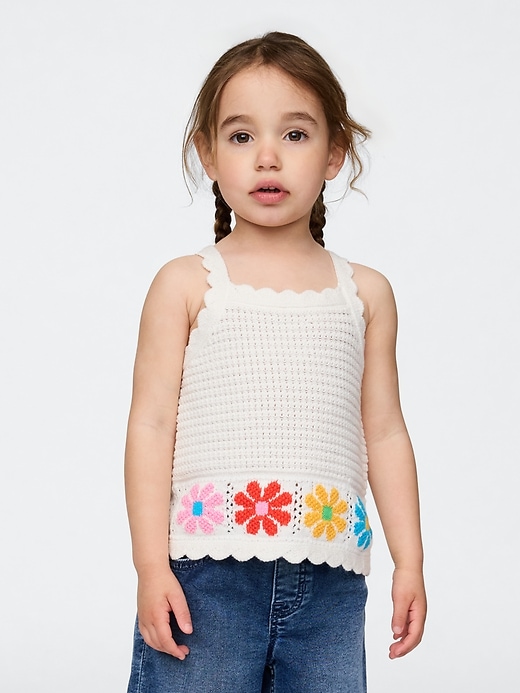 Image number 1 showing, Baby & Toddler Crochet Tank Top