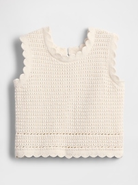 Baby & Toddler Scalloped Crochet Top