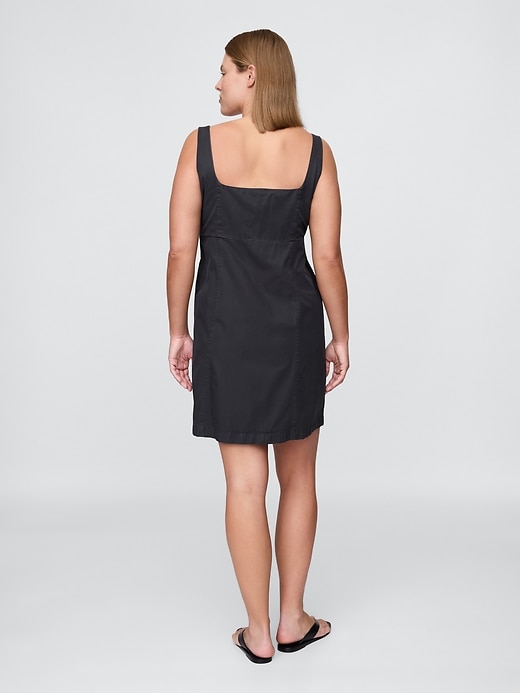 Image number 5 showing, Twill Mini Shirtdress