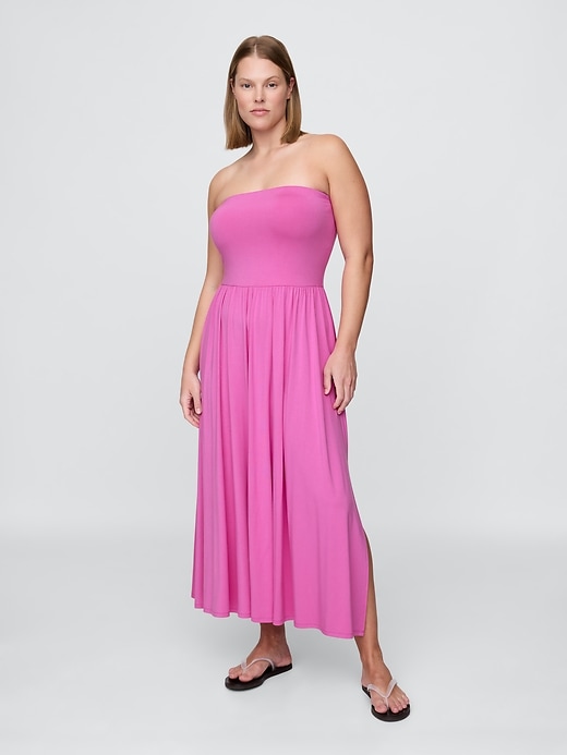 Image number 4 showing, Strapless Maxi Dress