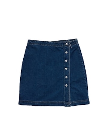 2000s GapVintage Women's Denim Skirt — 10