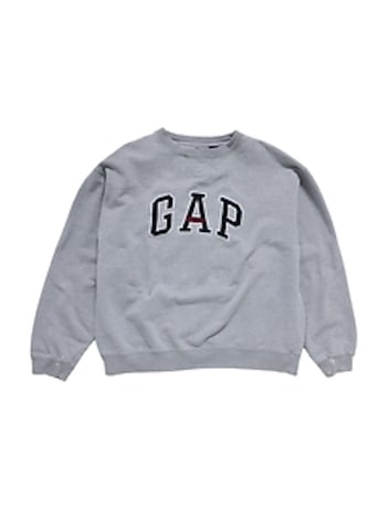 1990s GapVintage Adult Athletic Logo Sweatshirt — L