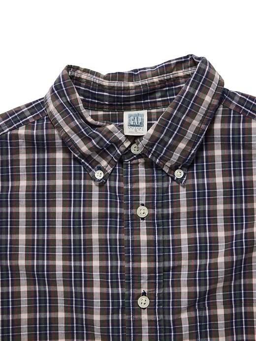 2000s GapVintage Adult Plaid Shirt — M | Gap