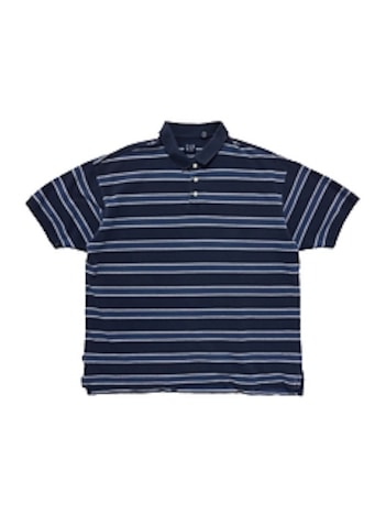 1990s GapVintage Adult Stripe Polo — L