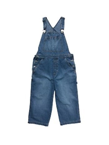 2005 GapVintage Adult Crop Denim Overalls — L