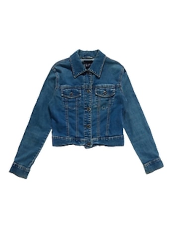 1990s GapVintage Women's Icon Stretch Denim Jacket — XS