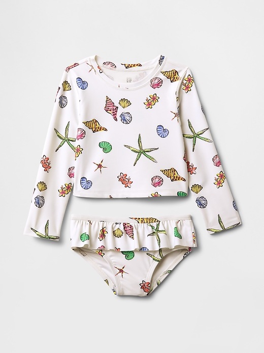 Baby & Toddler Rash Guard Swim Two-Piece