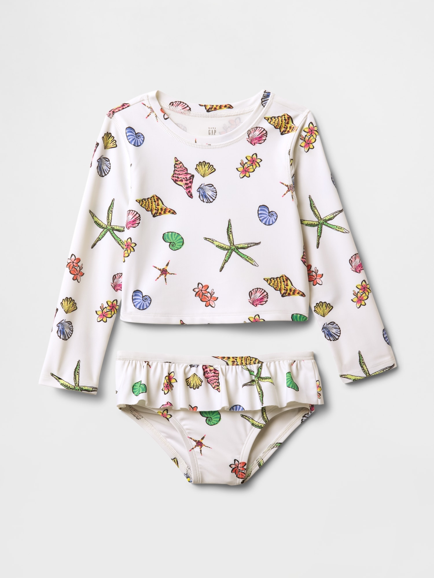 Baby & Toddler Rash Guard Swim Two-Piece