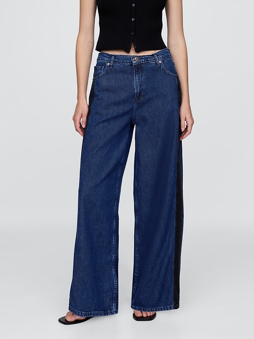 Image number 2 showing, Mid Rise UltraSoft Baggy Jeans