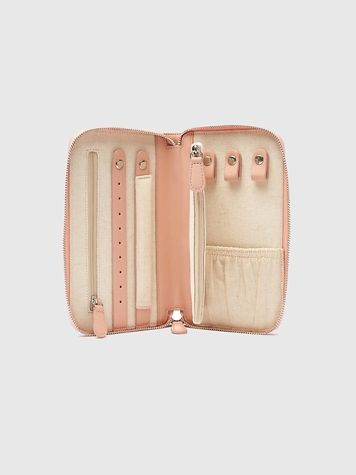 Image number 1 showing, Brouk and Co Croft Avenue Luna Travel Jewelry Wallet