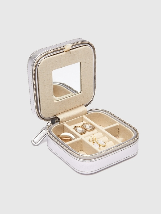 Image number 4 showing, Brouk and Co Croft Avenue Luna Small Travel Jewelry Case