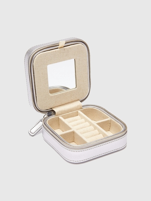 Image number 1 showing, Brouk and Co Croft Avenue Luna Small Travel Jewelry Case