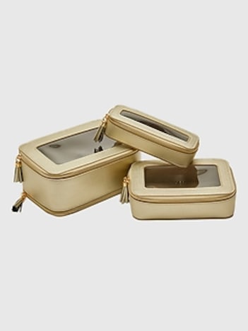Brouk and Co Leah 3pc Cosmetic Case
