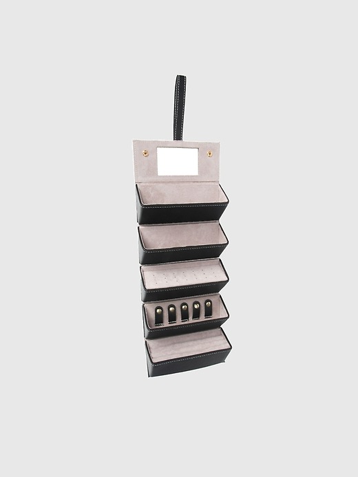 Brouk & Co Leah 5 Eyewear & Jewelry Case - Pebbled Vegan