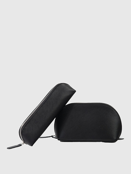Image number 2 showing, Brouk and Co Corie Cosmetic and Brush Case