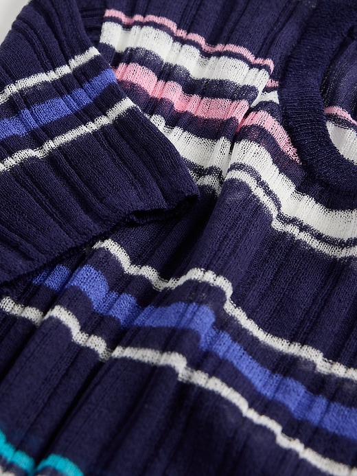 Image number 5 showing, Sheer Rib Sweater T-Shirt