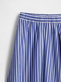Poplin Maxi Skirt