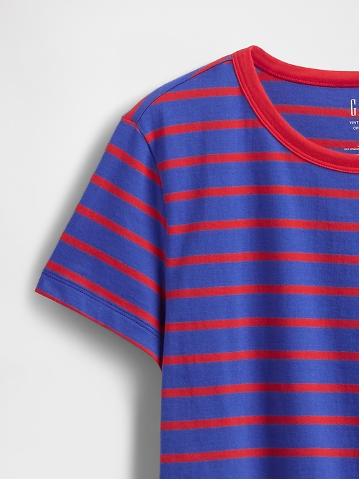 Image number 5 showing, Organic Cotton VintageSoft Cropped T-Shirt