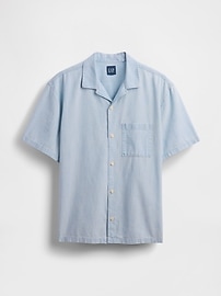 Relaxed Denim Shirt