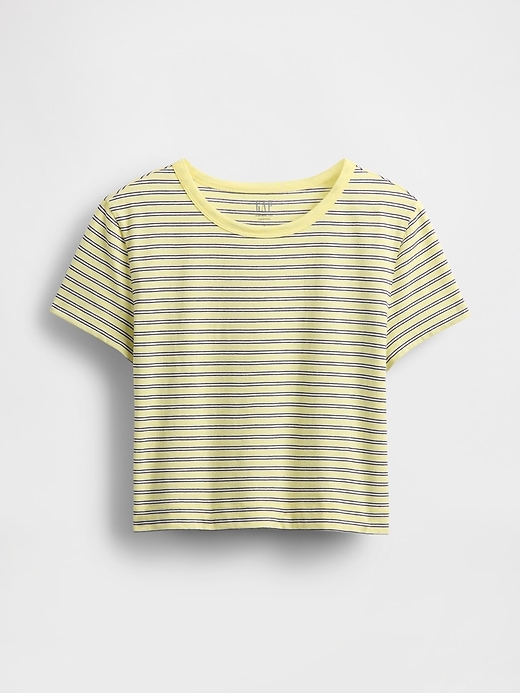 Image number 4 showing, Organic Cotton VintageSoft Cropped T-Shirt