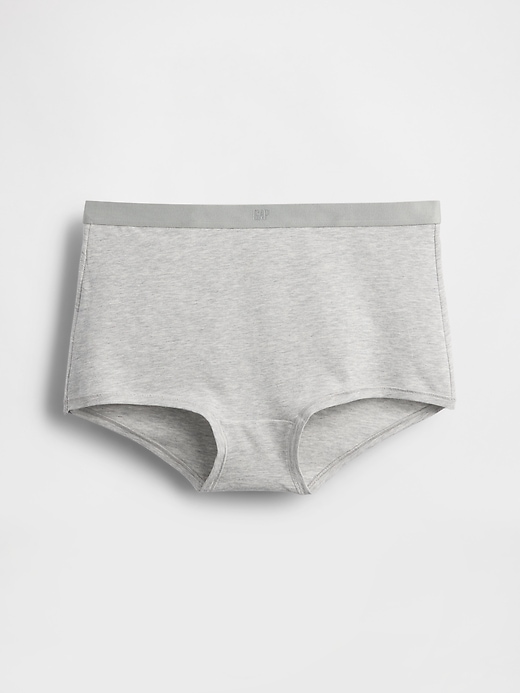 Image number 1 showing, Organic Stretch Cotton High Rise Shorty
