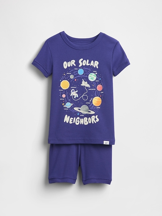 Image number 1 showing, Baby & Toddler Organic Brushed Cotton PJ Set