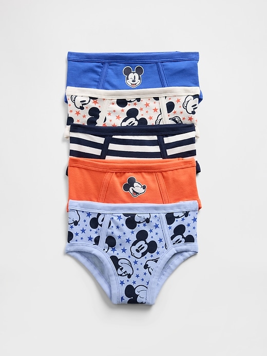 Image number 1 showing, Gap × Disney Toddler Organic Stretch Cotton Briefs (5-Pack)