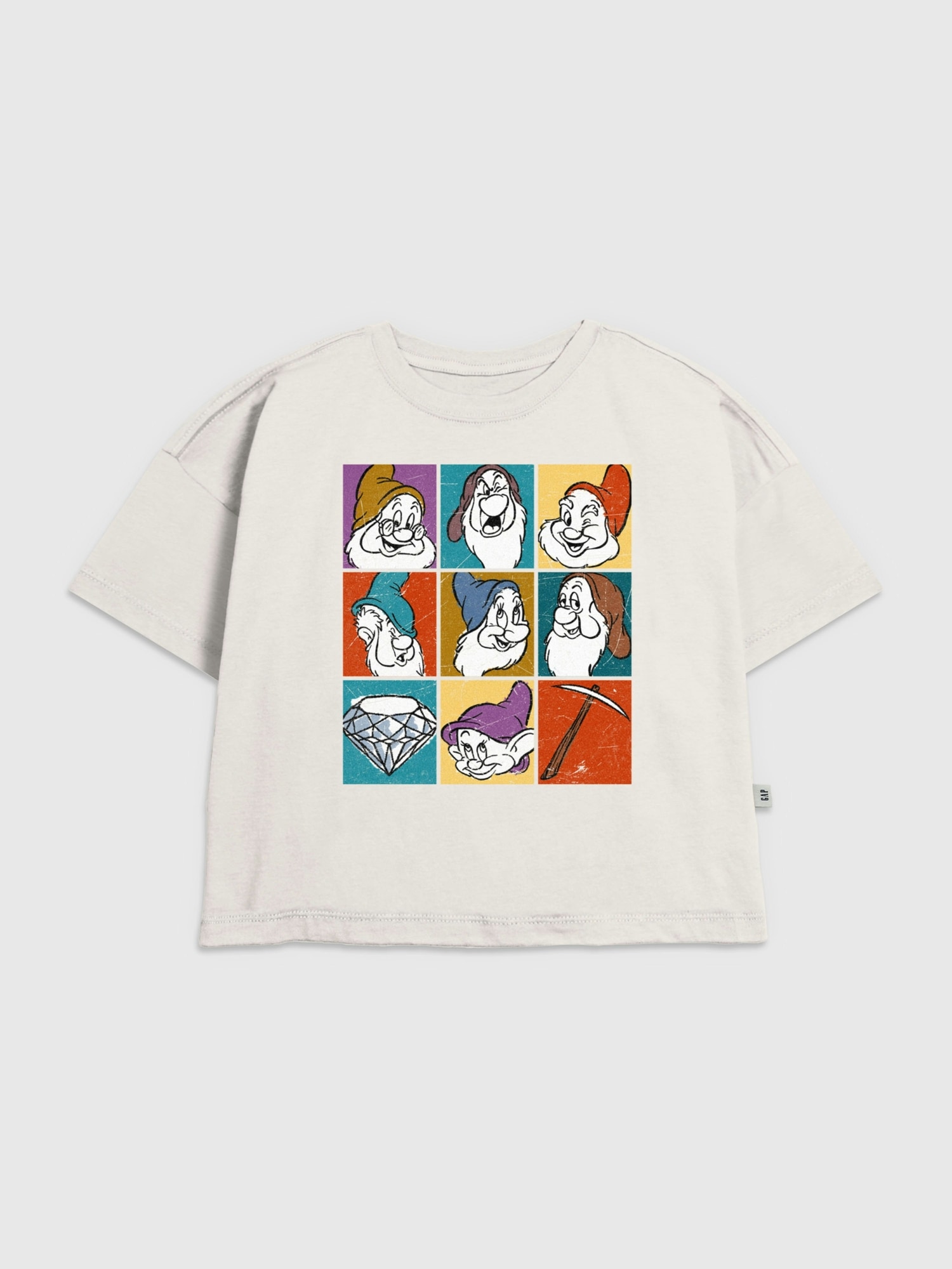 Kids Snow White Dwarves Graphic T-Shirt