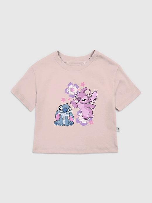 Image number 1 showing, Toddler Disney Angel and Stitch Graphic T-Shirt