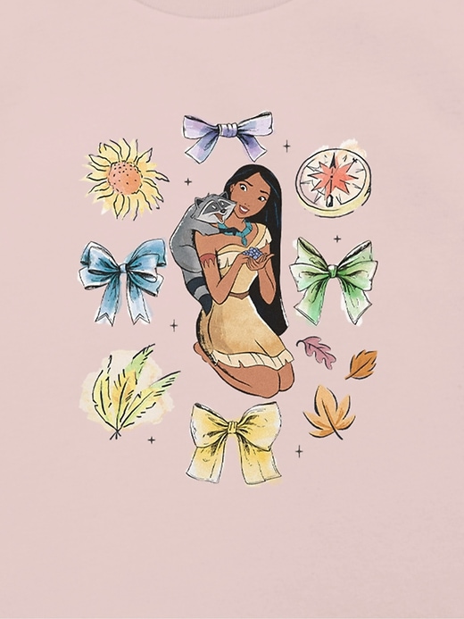 Image number 2 showing, Toddler Disney Pocahontas Bow Icons Graphic T-Shirt